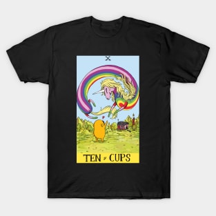 Rainicorn as 10 of Cups T-Shirt